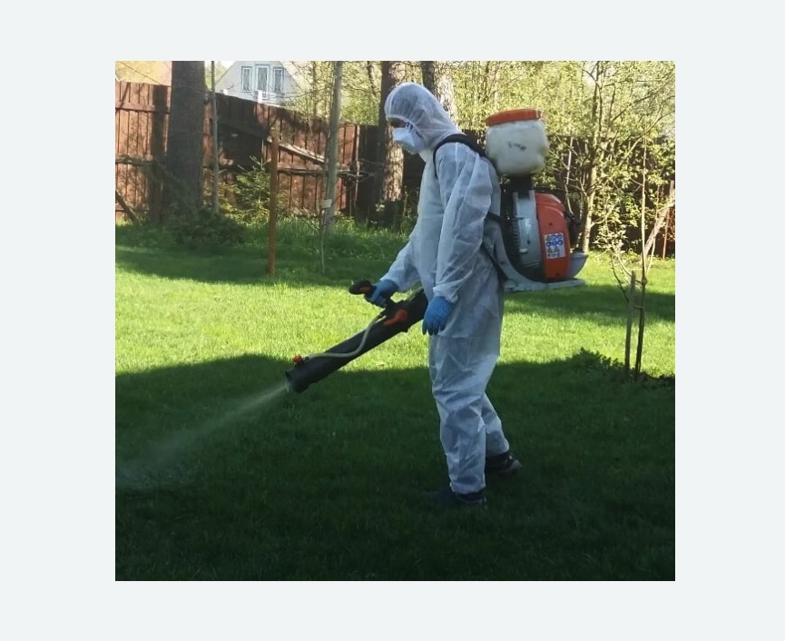 Обработка территории от клещей в Плавске